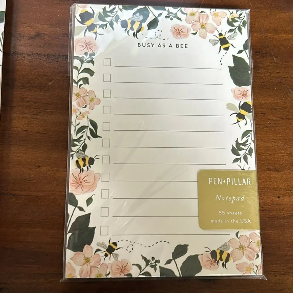 Notepad plus notebook plus Washi tape Bundle all new